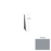 Johnsonite Pewter TDCR-38-3 1/8X75