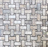 Philadelphia Tumbled Travertine Mosaic - 1" x 2" Basket Weave