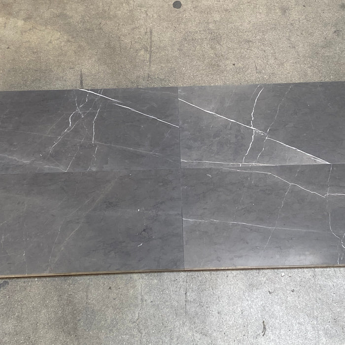 Pietra Gray Honed Marble Tile - 12" x 24" x 3/8"
