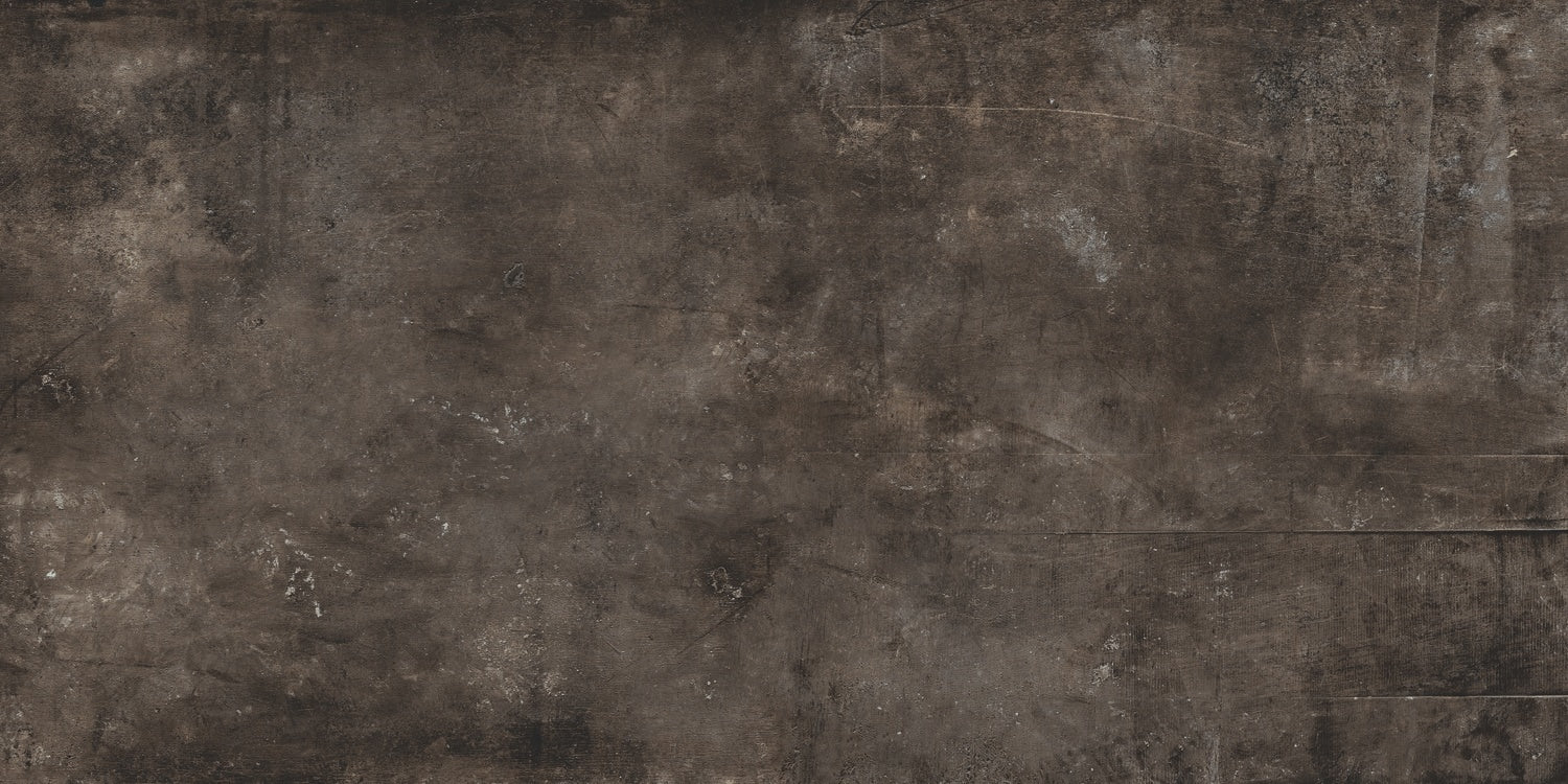 Plant Iron Polished Porcelain Tile - 12" x 24"