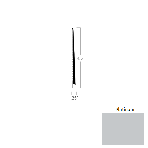 Johnsonite Platinum TDC-21-4 1/2X75