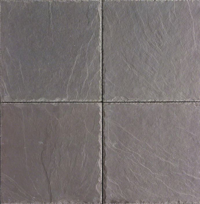 Full Tile Sample - Plum Slate Tile - 8" x 8" x 3/8" Chiseled