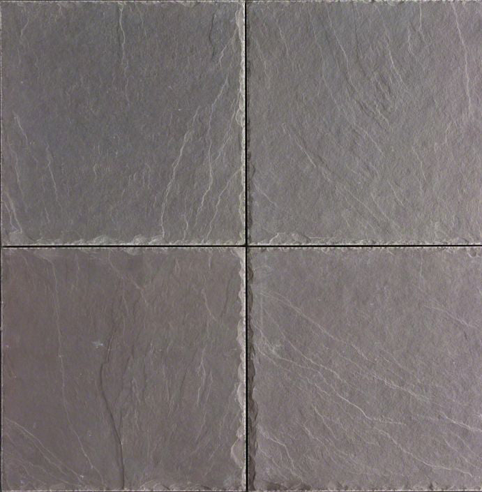 Full Tile Sample - Plum Slate Tile - 8" x 8" x 3/8" Chiseled