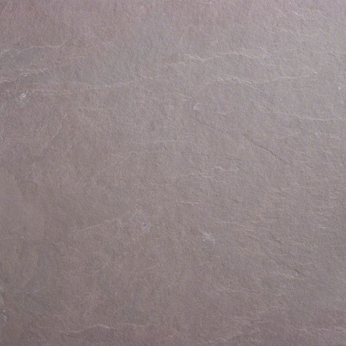 Plum Slate Natural Cleft Face, Gauged Back Tile