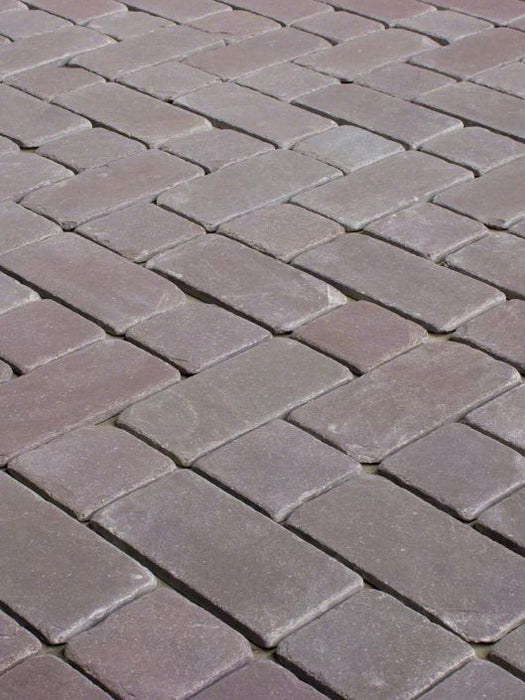 Plum Slate Tumbled Tile - 4" x 12" x 3/8"