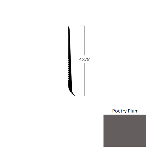 Johnsonite Poetry Plum TDCR-TG9-4 3/8-X75