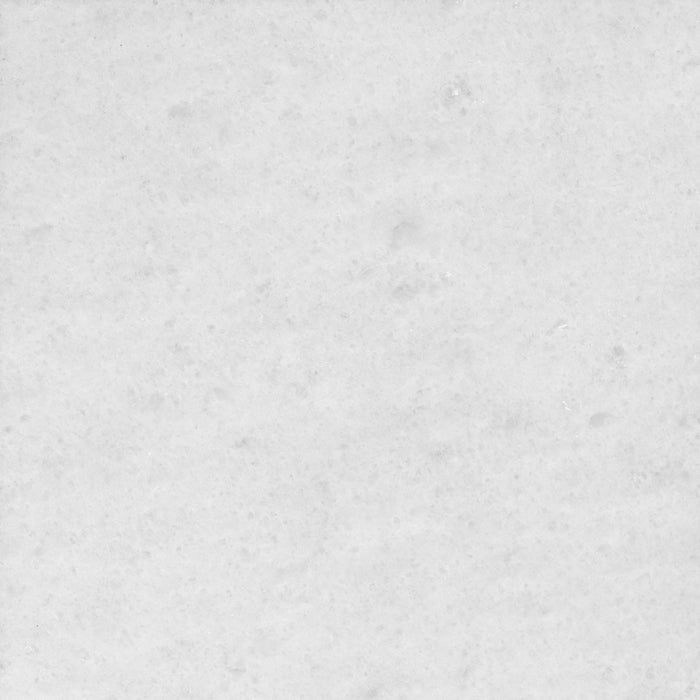 Full Tile Sample - Polar White Marble Tile - 12" x 12" x 3/8" Polished