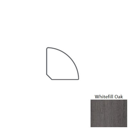 Shaw Paragon 7 Inch Plus 00913 Whitefill Oak ScufResist Quarter Round ...