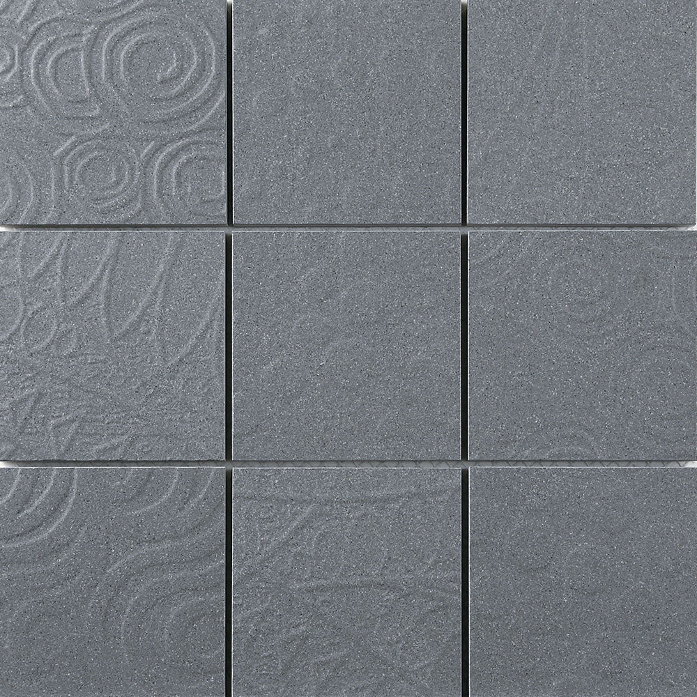 Relief Steel Grey Mixed RELIEF-SGSQMIX44