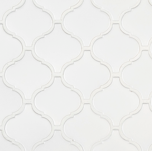 Domino Retro Bianco White SMOT-PT-RETBIA-ARABESQUE