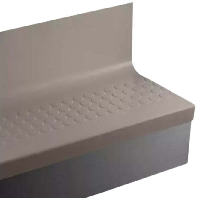 Tarkett Johnsonite Seaweed Angle Fit Stair Tread with Riser — Stone & Tile Shoppe, Inc.