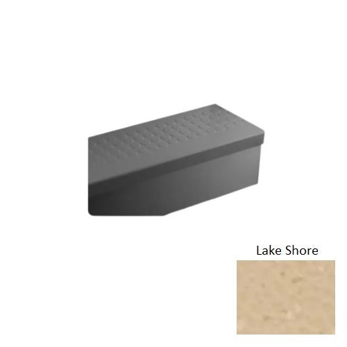 Tarkett Johnsonite Lake Shore Angle Fit Speckled Stair Tread Without