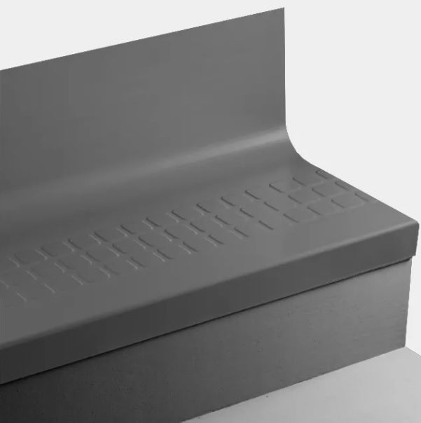johnsonite rubber stair tread Tarkett Johnsonite Black Angle Fit Stair Tread with Riser — Stone & Tile  Shoppe, Inc