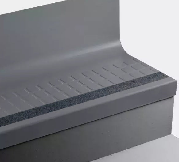 rubber stair tread with riser Tarkett Johnsonite Harbour Angle Fit Stair Tread with Riser — Stone & Tile  Shoppe, Inc