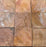Natural Cleft Face & Back Radiant Red Sandstone Tile - 12" x 12" x 1/2" - 3/4"