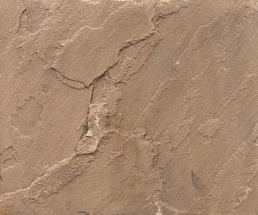 Full Tile Sample - Radiant Red Sandstone Tile - 12" x 12" x 1/2" - 3/4" Natural Cleft Face & Back