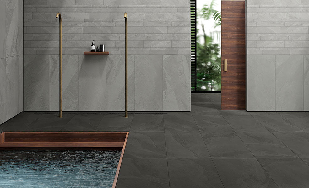 Brazilian Slate Silk Grey Natural