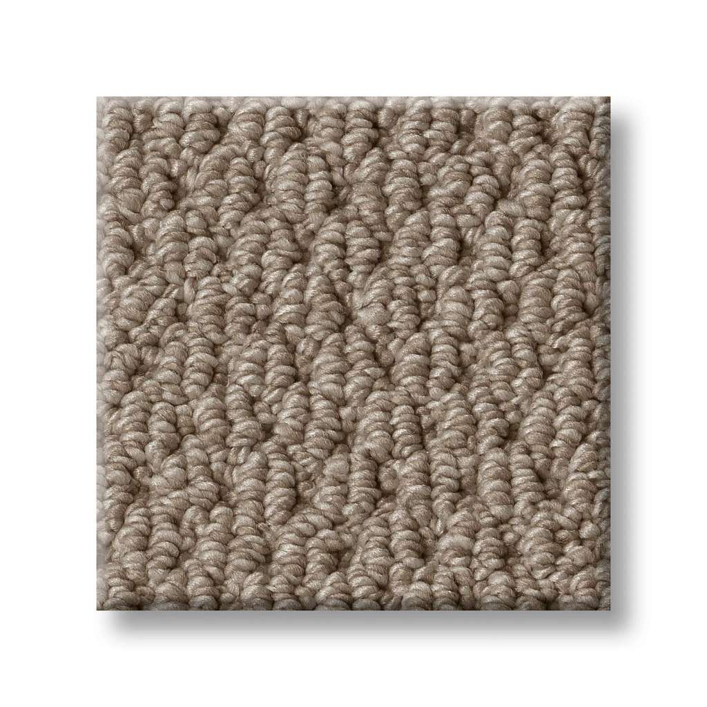 Shaw Foundations Naturalistic 00720 Raw Wood Loop Nylon Carpet — Stone