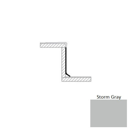 Flexco Storm Gray Vinyl Risers | Lowest Price — Stone & Tile Shoppe, Inc.