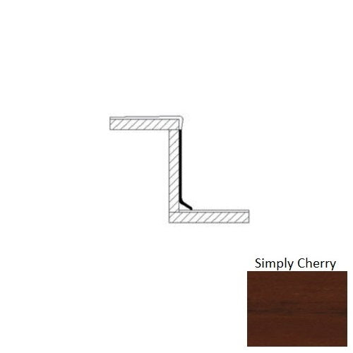 Flexco Evolving Styles Wood Elements 104 Simply Cherry Rubber Risers ...