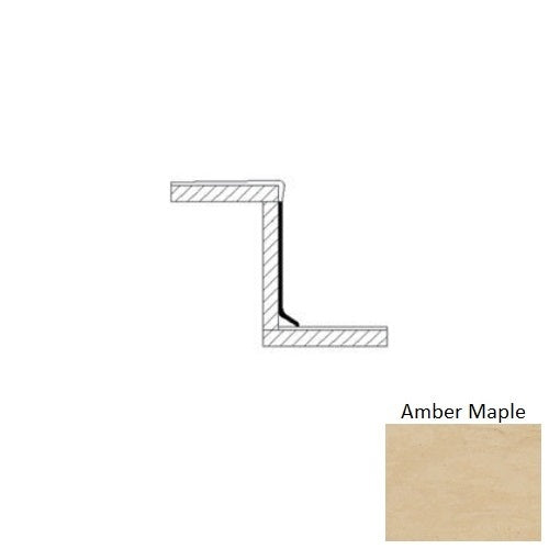 Flexco Evolving Styles Wood Elements 106 Amber Maple Rubber Risers ...