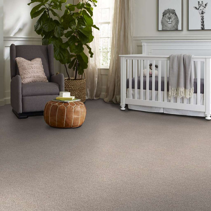 Foundations Take The Floor Accent Blue Riverbed 00171 Textured Nylon