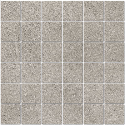 Full Sheet Sample - Yosemite Rock Porcelain Mosaic - 2" x 2" Matte