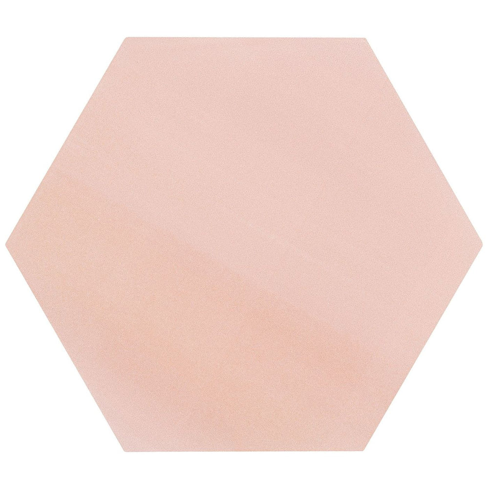 Radar Rosa Hexagon Porcelain Tile - Matte