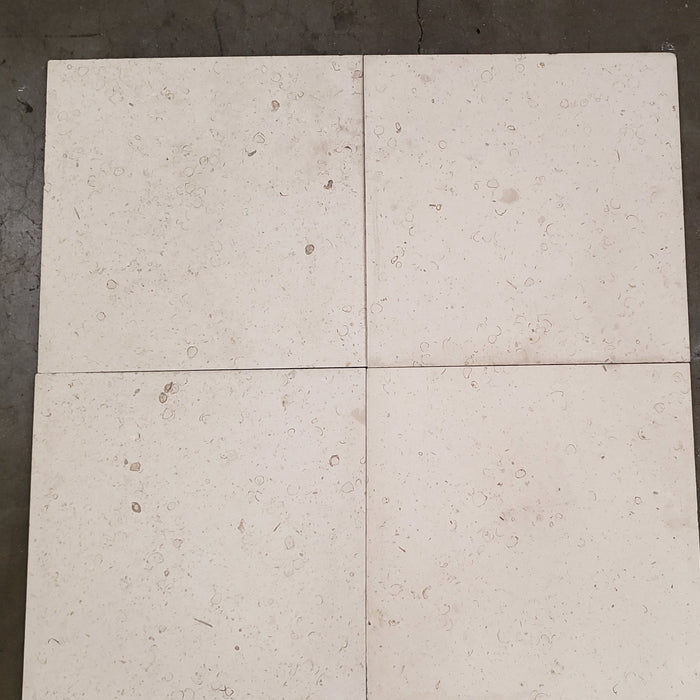 Rosal Limestone Honed Tile - 18" x 18" x 5/8"