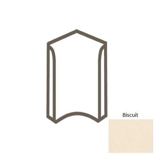 Keystones Unglazed Mosaic Biscuit D317