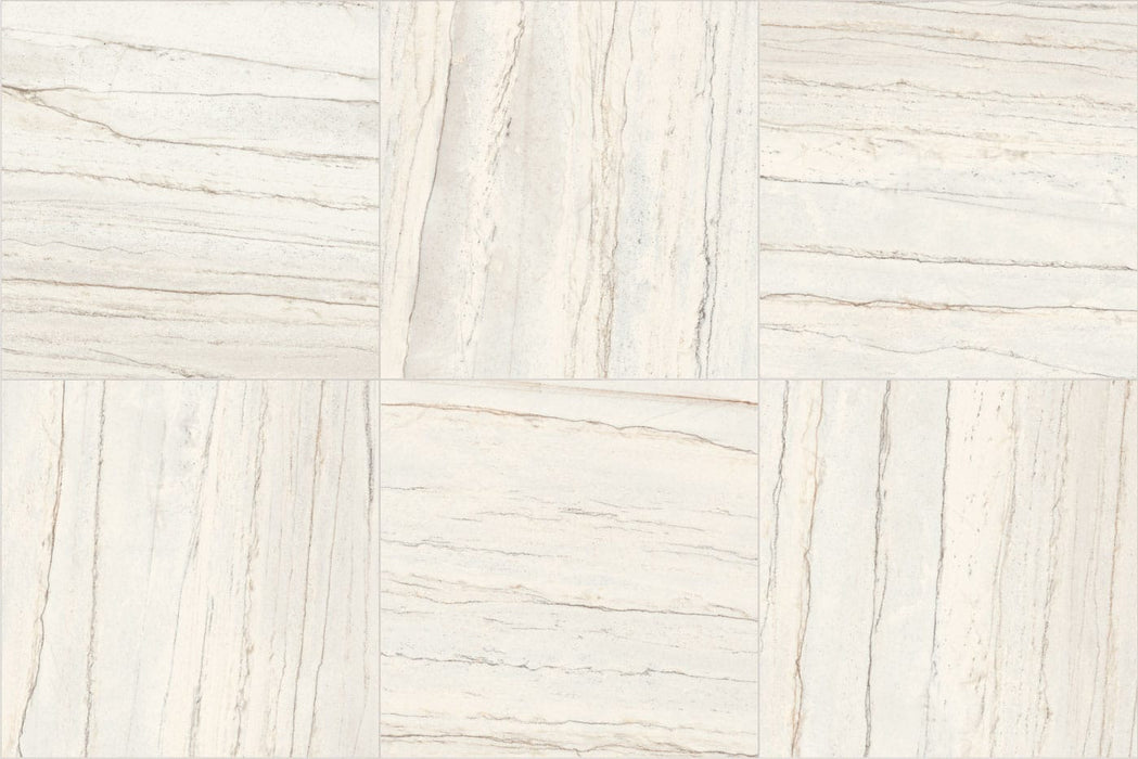 Full Tile Sample - Antique Marble of Cerim Royal Porcelain Tile - 12" x 24" Natural