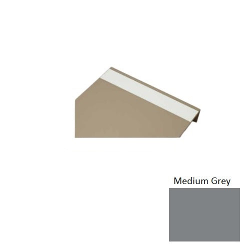 Johnsonite Medium Grey PVIRNSQTR-28-5-SQ