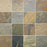 Full Tile Sample - California Gold Slate Tile - 16" x 16" Natural Cleft Face, Gauged Back