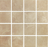 Full Sheet Sample - Atlas Rustic Sand Ceramic Mosaic - 3" x 3" Matte