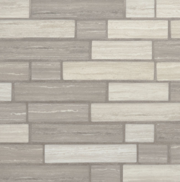 Silva Oak Interlocking SMOT-GLSIL-SILVA6MM