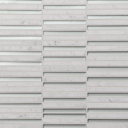 Kaikos Silver & White Carrara SILWC