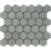 Tao Gray Marble Mosaic - 2" Hexagon Polished