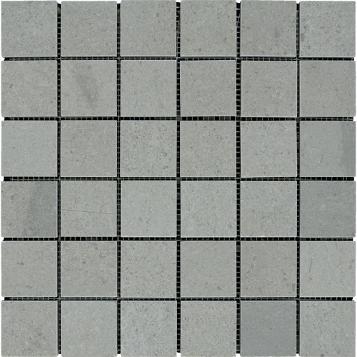 Tao Gray Marble Mosaic - 2" x 2" Polished