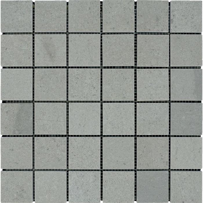 Tao Gray Marble Mosaic - 2" x 2" Polished