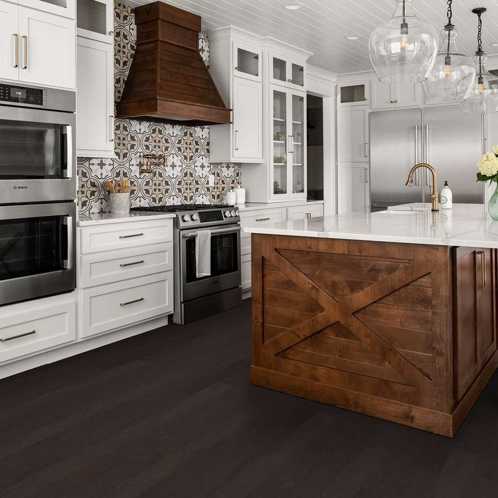 Shaw Pebble Hill Hickory 5 00885 Olde English Engineered Hardwood