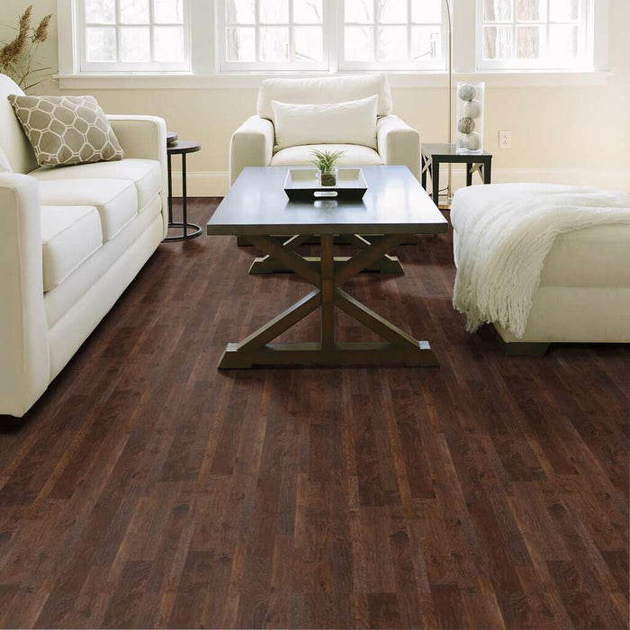 Sequoia Hickory Mixed Width Three Rivers SW546-00941 ScufResist Platinum