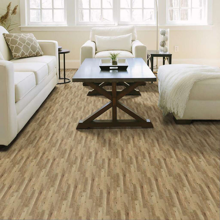 Northington Brushed Burlap ScufResist Platinum Wood