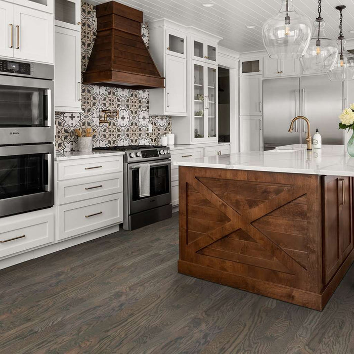 Timeless Oak 5 Inch Weathered ScufResist Platinum 4.94" x Random Lengths