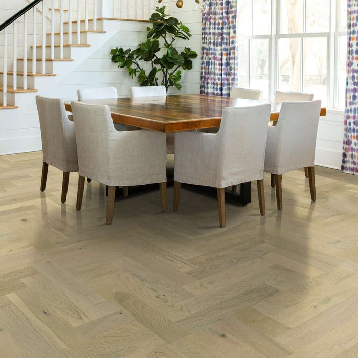 Empire Oak Herringbone Carnegie SW706-01028 UV Aluminum Oxide