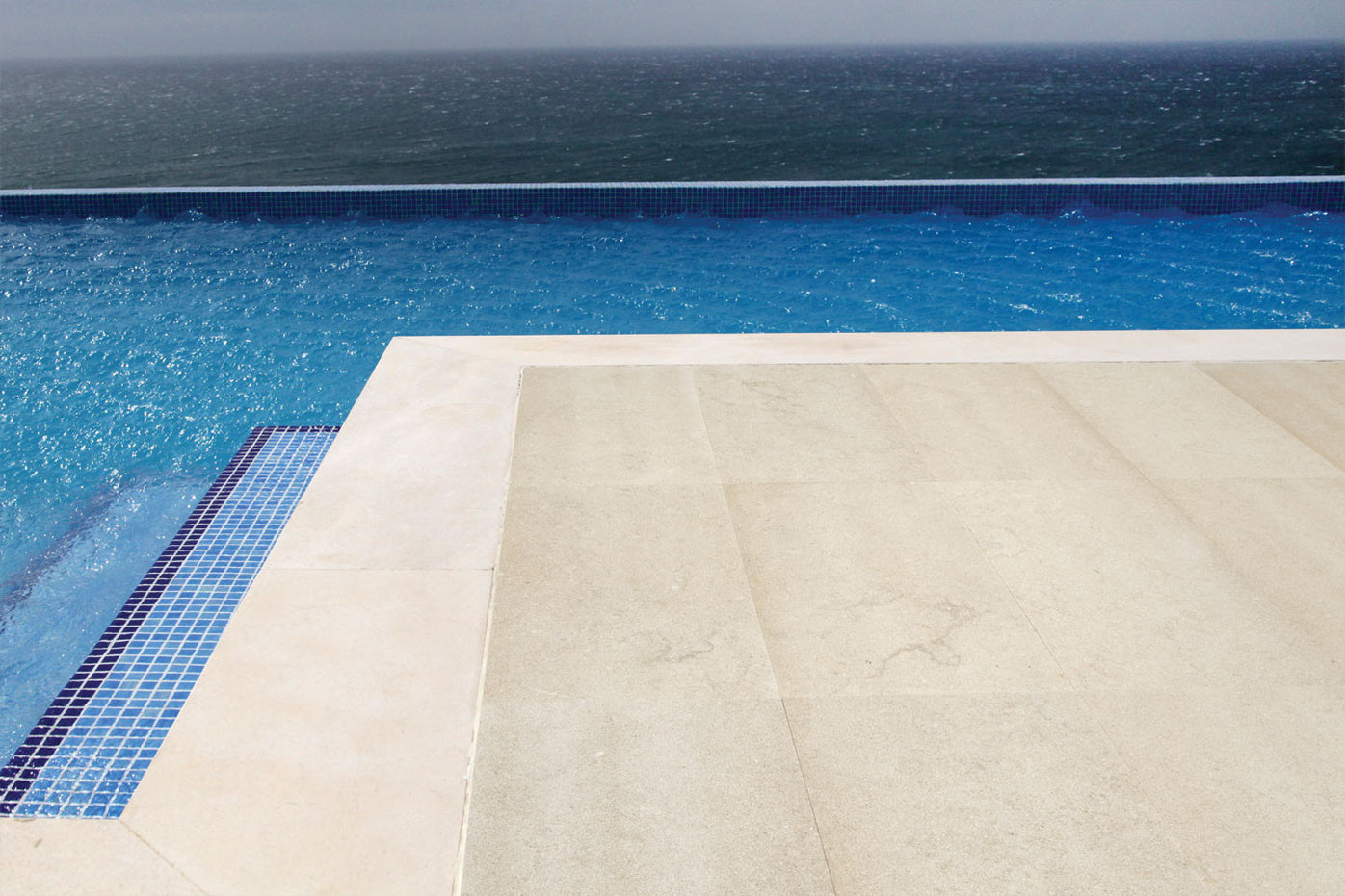 Arizona Tile Salem Grey Sandblasted & Brushed Limestone Tile — Stone