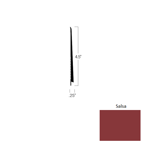 Johnsonite Salsa TDC-163-4 1/2X75