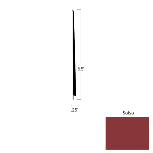Johnsonite Salsa TDC-163-6 1/2X75
