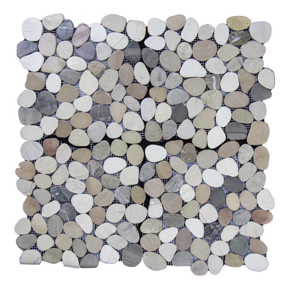 Sand Marble Pebble - 12" x 12" Flat Matte