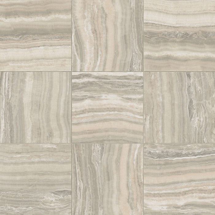 Full Tile Sample - Onyx of Cerim Sand Porcelain Tile - 12" x 24" Natural