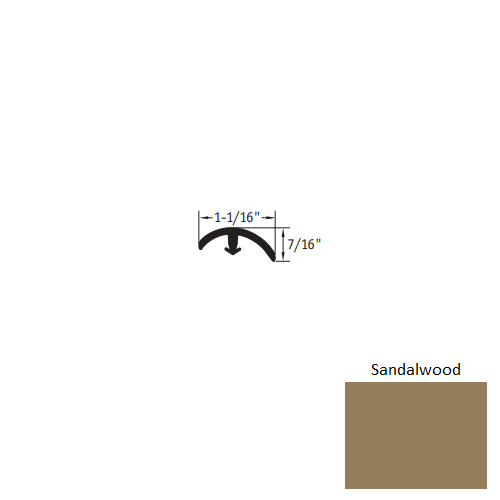 Johnsonite Sandalwood CE-45-A